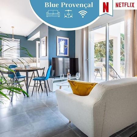☆ Blue Provencal Appartement ☆ 莫里埃莱阿维尼翁 外观 照片