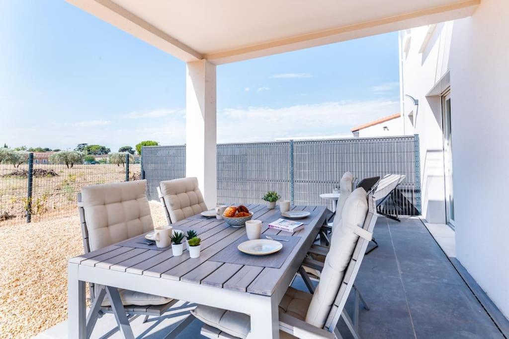☆ Blue Provencal Appartement ☆ 莫里埃莱阿维尼翁 外观 照片