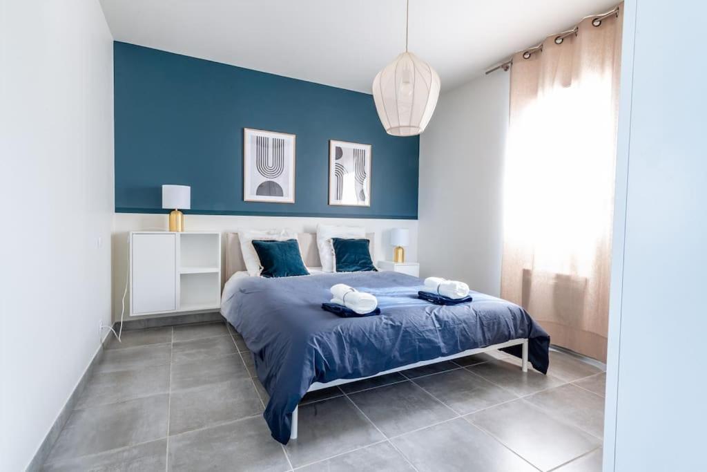 ☆ Blue Provencal Appartement ☆ 莫里埃莱阿维尼翁 外观 照片