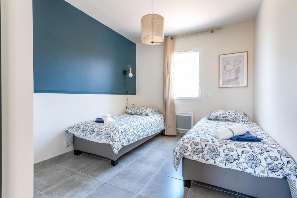 ☆ Blue Provencal Appartement ☆ 莫里埃莱阿维尼翁 外观 照片